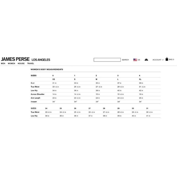 JAMES PERSE V-Neck T-Shirt Bodycon Long Sleeve Dress WJEH6655CU - Picture 11 of 11